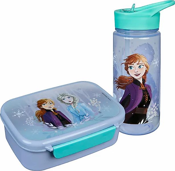 Scooli Lunchbox »Brotzeitdose & Trinkflasche, Frozen« Set, 2 tlg. mit Trink günstig online kaufen
