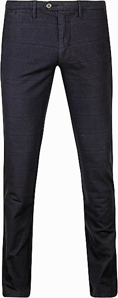 Suitable Chino Sartre Karo Navy - Größe 25 günstig online kaufen