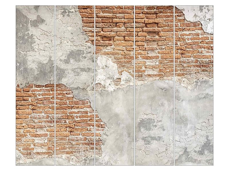 Bilderdepot24 Schiebegardine modern Flächenvorhang blickdicht Shabby günstig online kaufen