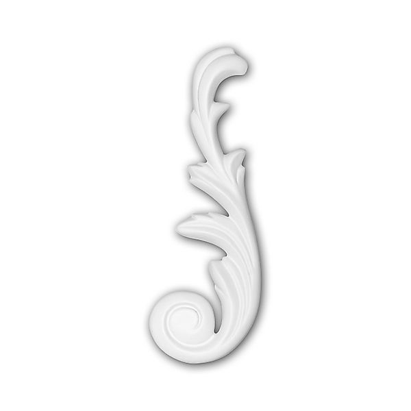 PROFHOME 160120 Zierelement dekoratives Element Stuckdekor aus Polyurethan günstig online kaufen