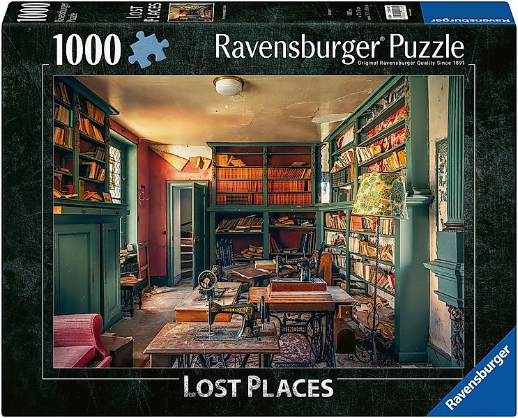Ravensburger Puzzle Lost Places, Mysterious castle library, 1000 Puzzleteil günstig online kaufen