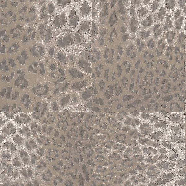 Bricoflor animal Print Tapete Taupe Beige Leoparden Vliestapete Elegant Ide günstig online kaufen
