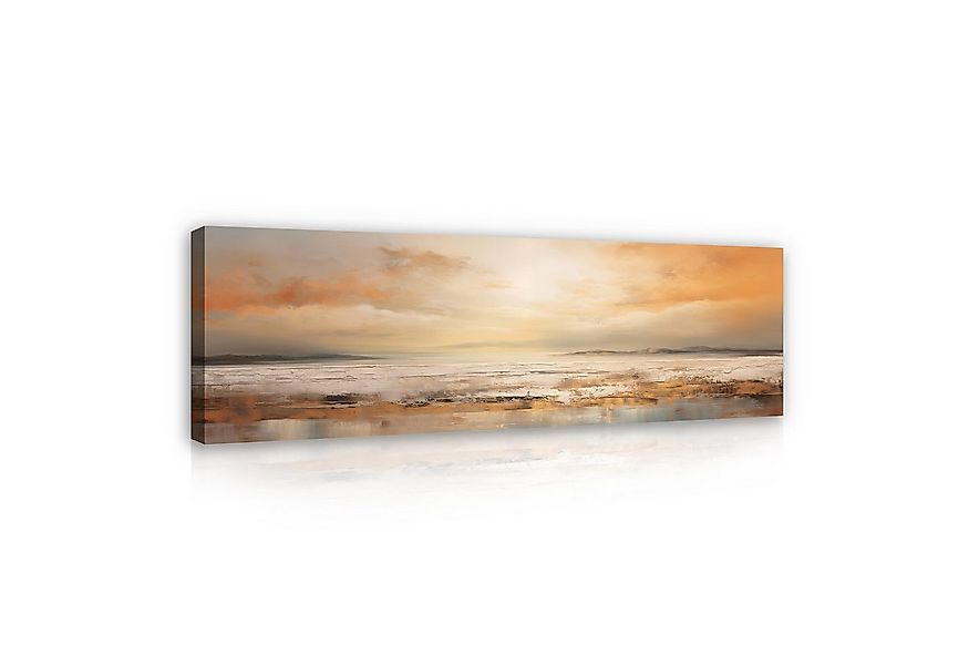 Wallarena Leinwandbild Abstrakt Leinwand Bilder XXL groß Modern Wand Deko W günstig online kaufen