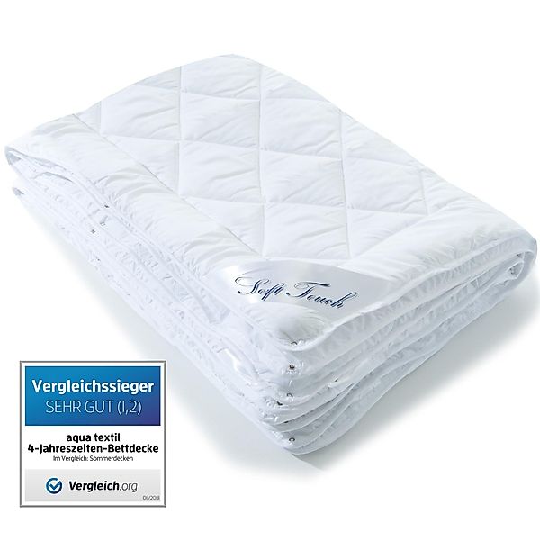 aqua-textil Bettdecke, Kopfkissen + Topper Soft günstig online kaufen