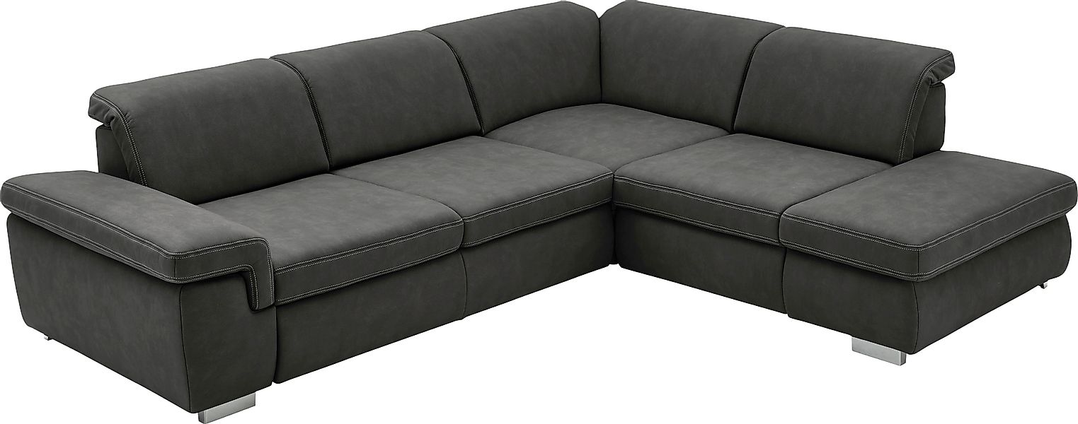 Die PlanBar Ecksofa "MP-IN17041 L-Form", Sitztiefenverstellung, optional mi günstig online kaufen