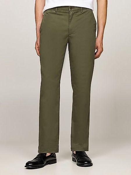 Tommy Hilfiger Chinohose DENTON CHINO SATIN mit Gesäßtaschen mit Knopf, Log günstig online kaufen