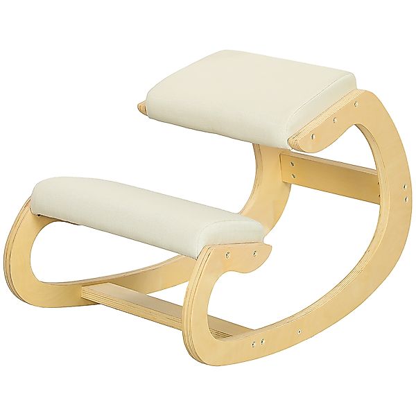 HOMCOM Kniestuhl Ergonomisch, Kniestuhl aus Holz, Bürostuhl für Homeoffice, günstig online kaufen