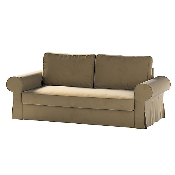 Bezug für Backabro 3-Sitzer Sofa ausklappbar, hellbraun, Bezug für Backabro günstig online kaufen