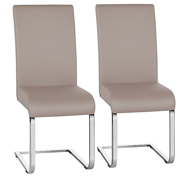 Yaheetech Esszimmerstuhl 2/4/6-er Küchenstuhl (2 St), Schwinger Polsterstuh günstig online kaufen