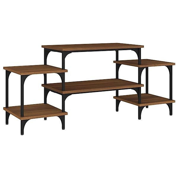 Vidaxl Tv-schrank Braun Eichen-optik 117x35x52 Cm Holzwerkstoff günstig online kaufen