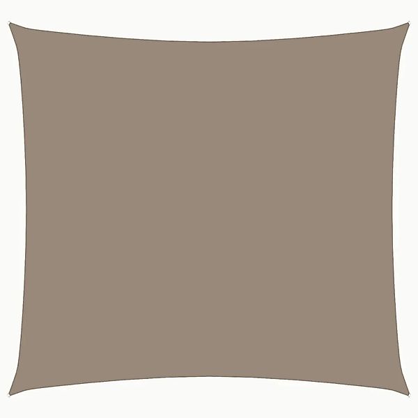 vidaXL Sonnensegel Oxford-Gewebe Quadratisch 2,5x2,5 m Taupe 135411 günstig online kaufen