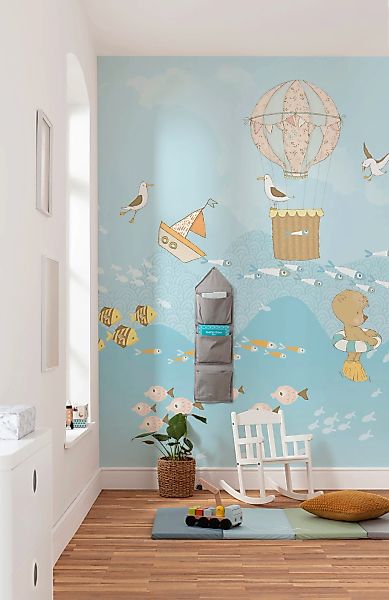 Komar Vliestapete »Digitaldruck Vlies - Wavy Venture - Größe 200 x 250 cm«, günstig online kaufen