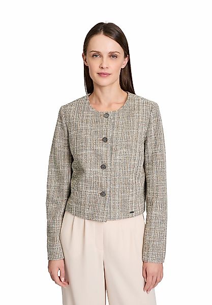 Betty&Co Kurzblazer "Betty & Co Blazer-Jacke mit Taschen", Kragen günstig online kaufen