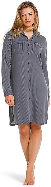 Pastunette Nachthemd Damen Nachthemd geknöpft (1-tlg) Single Jersey günstig online kaufen