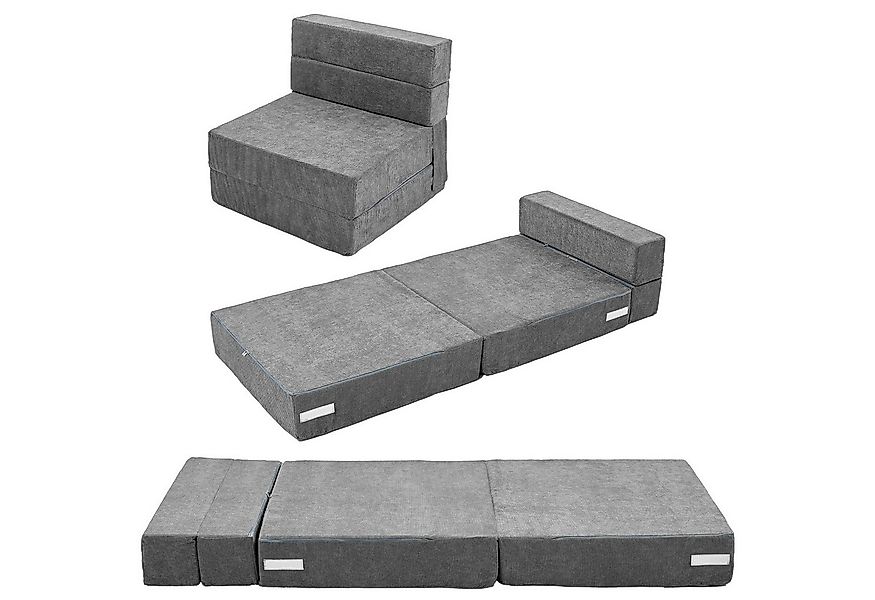 Klappmatratze 15,2 cm extra dicke klappbare Schlafsofa-Bodenmatratze für Ki günstig online kaufen