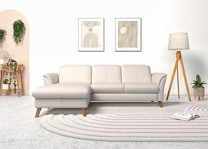 sit&more Ecksofa »Romero L-Form«, wahlweise mit oder ohne Relax-Funktion, B günstig online kaufen