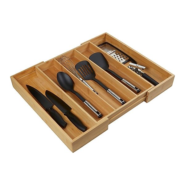 SOTECH ORGA-BOX UNIVERSAL Besteckkasten Aus Bambus Verstellbar Für Schrankb günstig online kaufen