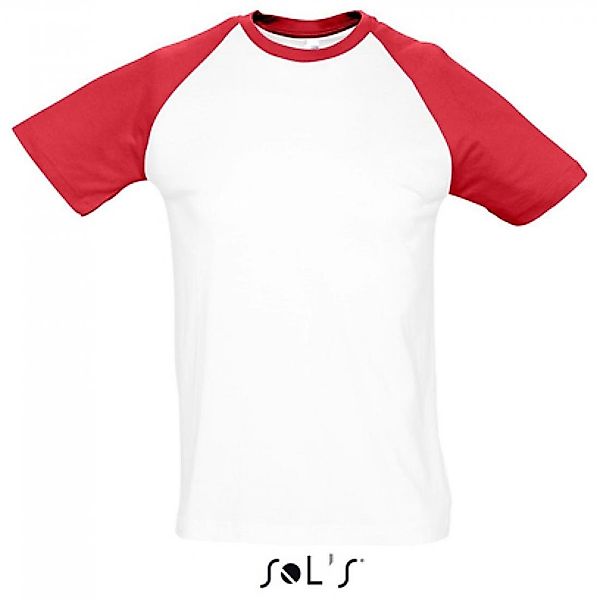 SOLS Rundhalsshirt Raglan Funky 150 Herren günstig online kaufen