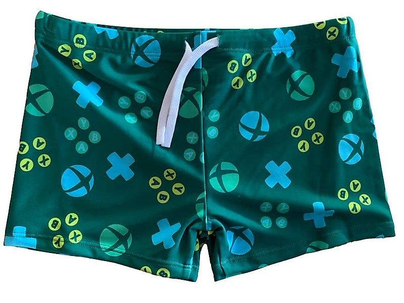 Xbox Boxer-Badehose XBOX Badehose grün günstig online kaufen