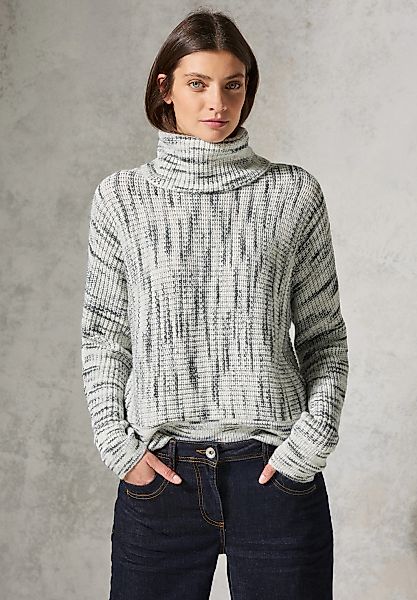 CECIL Rollkragenpullover im soften Baumwoll-Mix günstig online kaufen