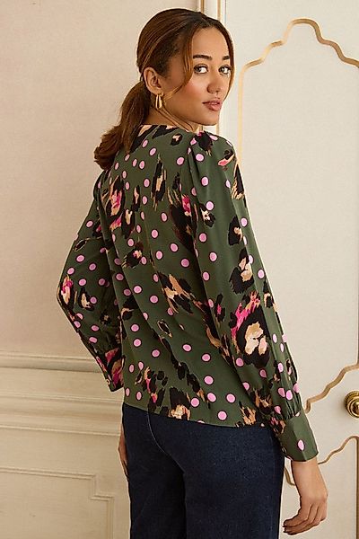 Love & Roses Shirtbluse Love & Roses plissierte Bluse, Regular (1-tlg) günstig online kaufen