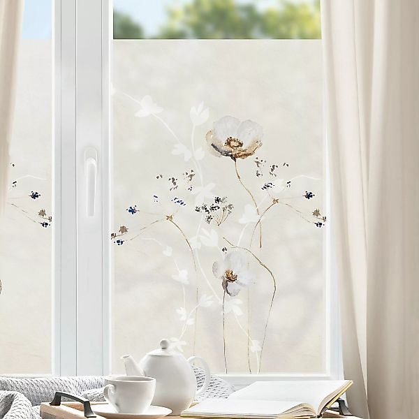 Fensterfolie Japanisches Ikebana günstig online kaufen