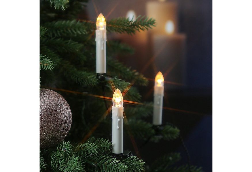 MARELIDA LED-Christbaumkerzen Weihnachtskerzen Lichterkette Weihnachtsbaum günstig online kaufen