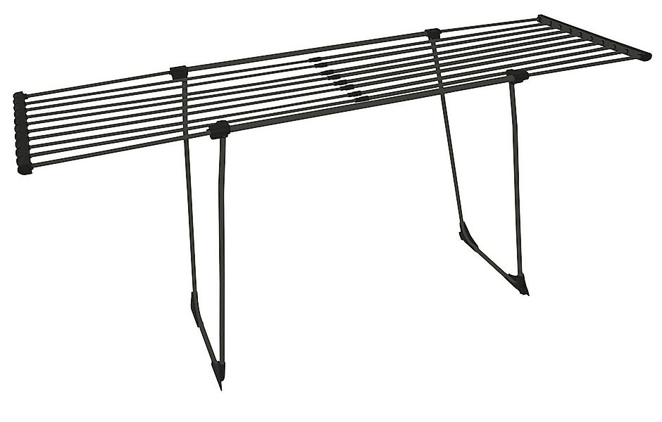 BigDean Flügelwäschetrockner Teleskop Wäscheständer für Bettwäsche ausziehb günstig online kaufen