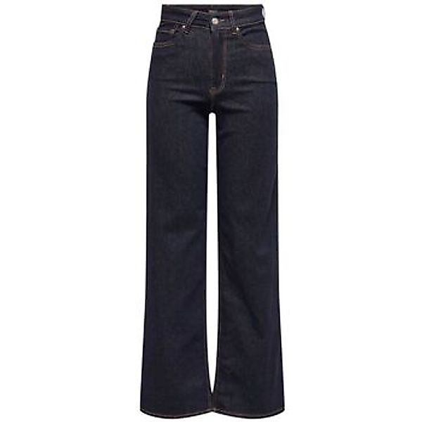 Only  Straight Leg Jeans 15352206 MADISON WIDE-DARK BLUE DENIM günstig online kaufen