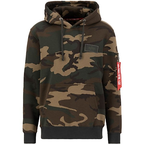 Alpha  Sweatshirt Back Print Hoodie Camo - wdl camo 65 günstig online kaufen