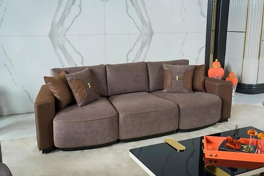 JVmoebel Sofa Sofa 3 Sitzer Design Sofas Polster Couchen Relax Sitz Möbel M günstig online kaufen