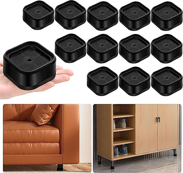 Kaket Erhöhungs-Set Möbelerhöher Stapelbare Möbelerhöhungen, Verstellbare B günstig online kaufen