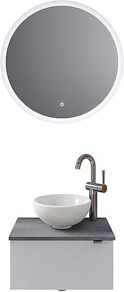Saphir Badmöbel-Set »Serie 6915«, (4 St.), Gäste-Bad, mit LED-Spiegel und 1 günstig online kaufen