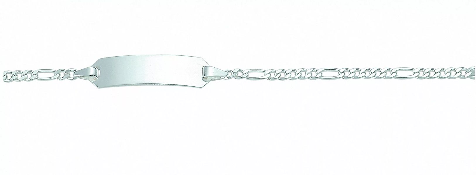 Adelia´s Silberarmband "925 Silber Figaro Armband 14 cm Ø 1,9 mm", Silbersc günstig online kaufen