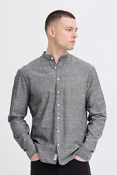 Blend Langarmhemd "BHDaris" Meliertes Langarmhemd mit Mandarinkragen günstig online kaufen