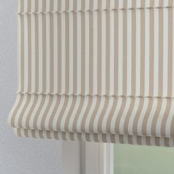 Dekoria Raffrollo Torino, hellbraun-ecru , 100 x 170 cm günstig online kaufen