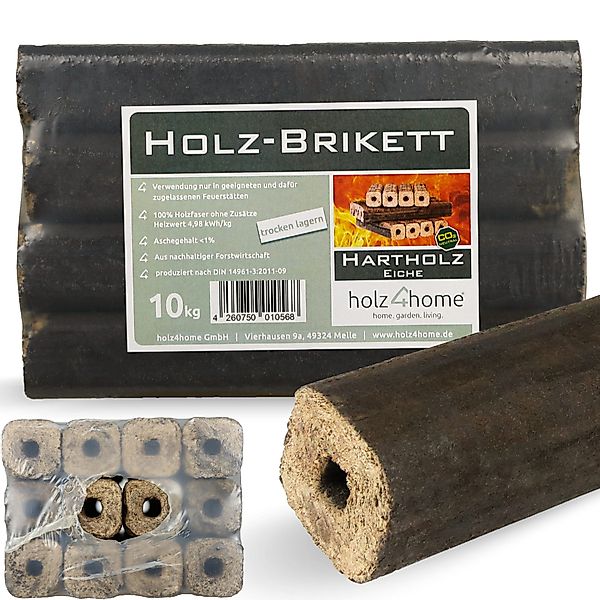 holz4home® Holzbriketts Pini Kay Eichenbriketts I günstig online kaufen