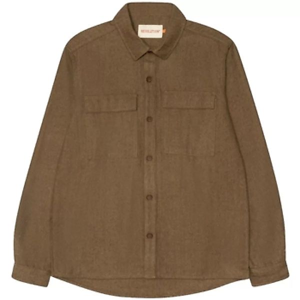 Revolution  Hemdbluse Utility Shirt 3953 - Light Brown günstig online kaufen