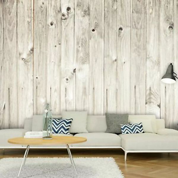 artgeist Fototapete Einfacher Holzzaun grau Gr. 300 x 231 günstig online kaufen