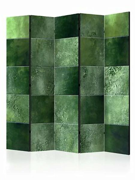 artgeist Paravent Green Puzzle II [Room Dividers] grün Gr. 225 x 172 günstig online kaufen