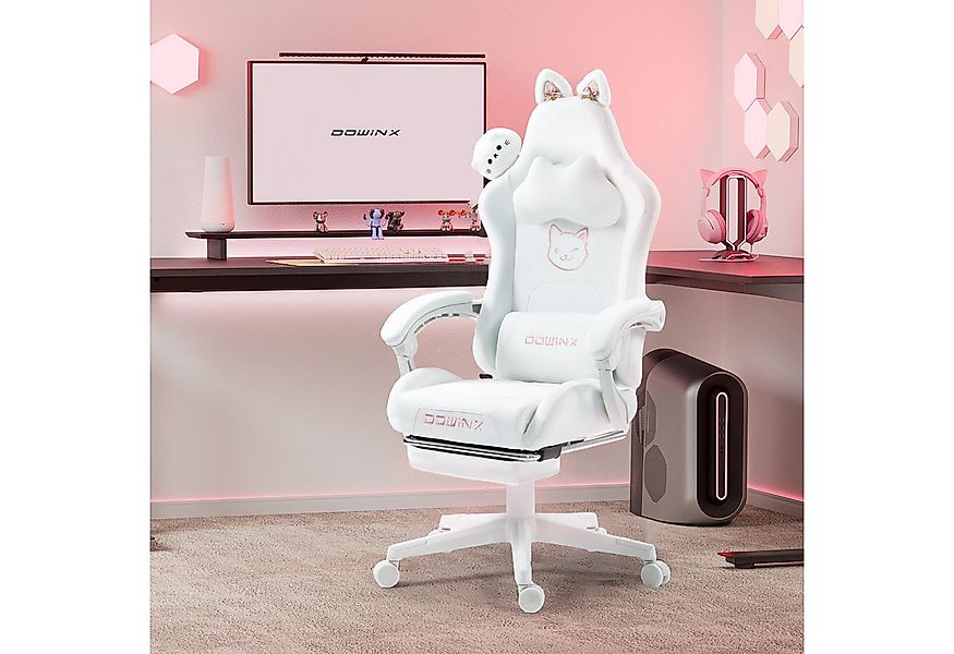 Dowinx Gaming-Stuhl Ergonomischer Computerstuhl mit Hoher Rückenlehne, Lend günstig online kaufen