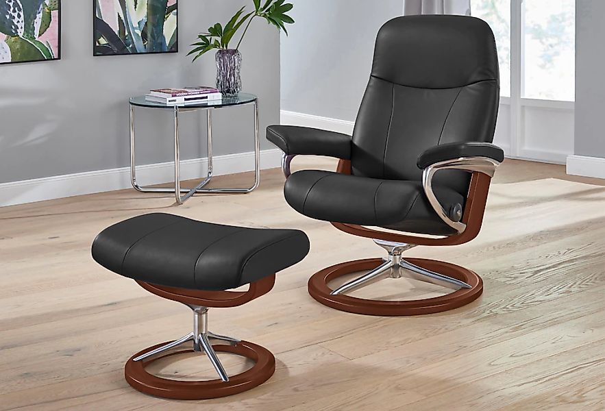 Stressless Relaxsessel "Garda", (Set, Relaxsessel mit Hocker), mit Hocker, günstig online kaufen