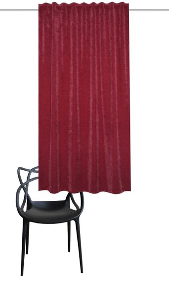 Home Basics Vorhang "WOLLY" Multifunktionsband 1 Stk. tlg. Chenille günstig online kaufen