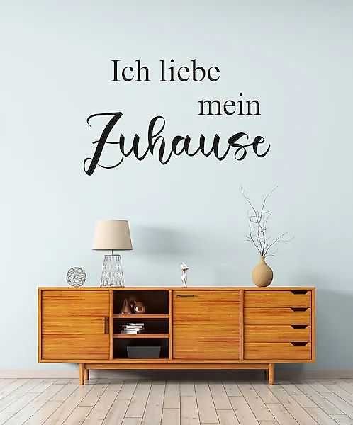my home Wandtattoo »Ich liebe mein Zuhause« Wandaufkleber, selbstklebend, r günstig online kaufen