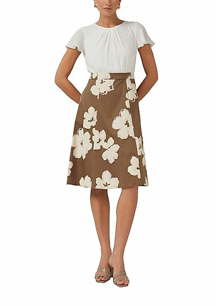 s.Oliver BLACK LABEL Etuikleid Ohne Taschen Tailliertes Etuikleid aus Baumw günstig online kaufen