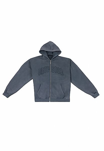 Dropsize Kapuzenpullover "Dropsize SUPER HEAVY OVERISZE RAW EDGES ZIP HOODI günstig online kaufen