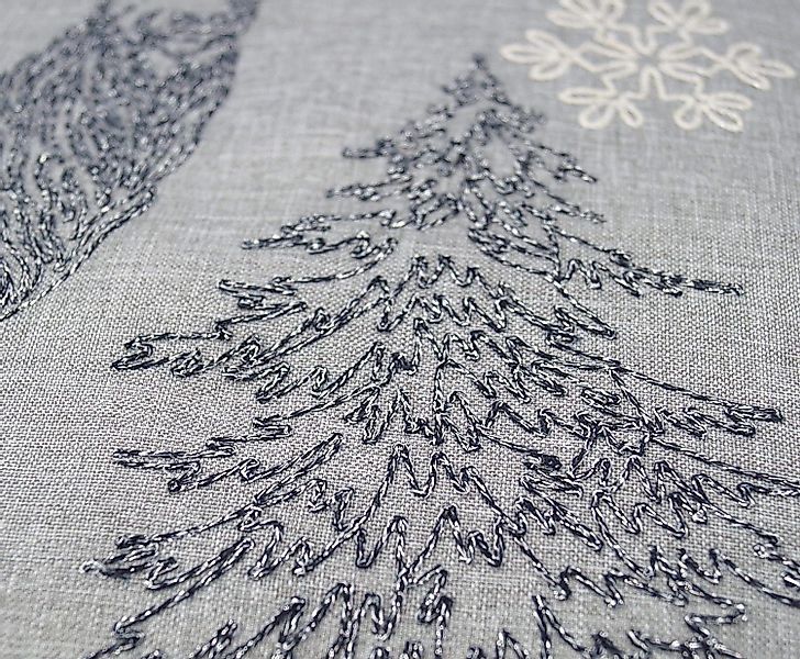 texpot Tischdecke Tischwäsche Stickerei Elch Winter günstig online kaufen