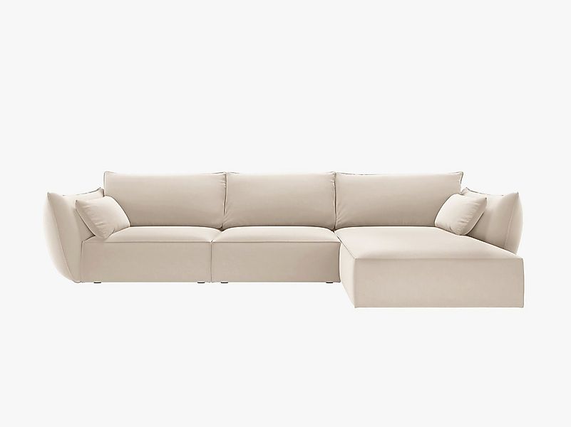 Micadoni Ecksofa Kaelle, 4-Sitzer günstig online kaufen