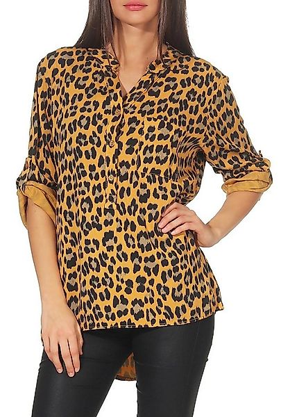 malito more than fashion Schlupfbluse 6702 Animal Print mit 3/4 Armen Einhe günstig online kaufen