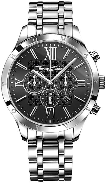 THOMAS SABO Chronograph REBEL URBAN WA0015-201-203-43 günstig online kaufen